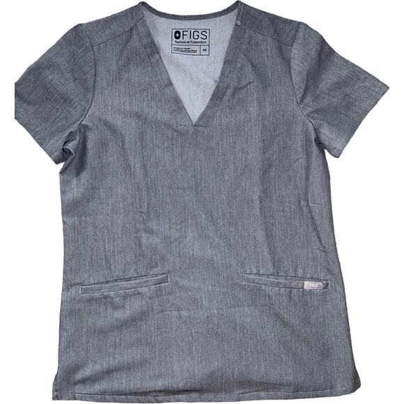 NWOT Figs GRAPHITE Casma Scrub Top Women’s XS - Picture 1 of 2